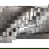 Mexen Lunar-F folding shower enclosure right 70 x 70 cm, transparent, chrome - 836-070-070-01-00-P