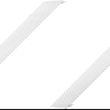 Mexen Flux Decorative Bathroom Radiator 1500 x 340 mm, 630 W, White - W127-1500-360-00-20