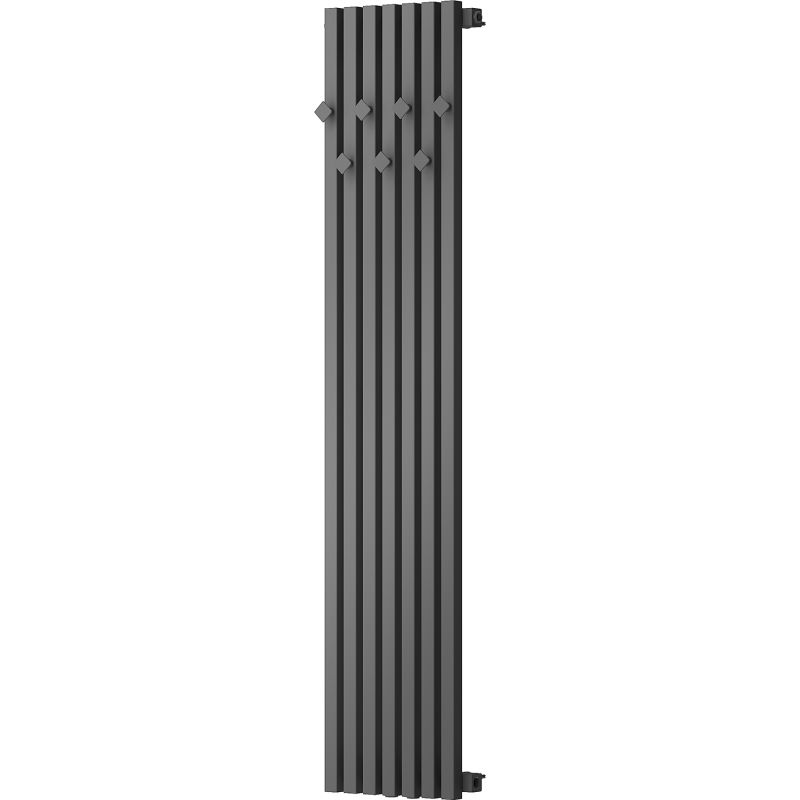 Mexen Flux decorative bathroom radiator 1500 x 360 mm, 630 W, anthracite - W127-1500-360-00-66