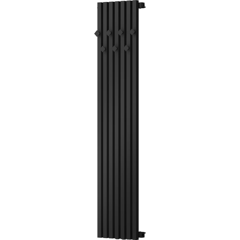 Mexen Flux decorative bathroom radiator 1500 x 340 mm, 630 W, black - W127-1500-340-00-70