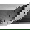 Mexen Kioto shower screen 90 x 200 cm, Graphite 8 mm, Black - 800-090-101-70-40