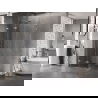 Mexen Lunar-F L foldable shower cabin left 70 x 70 cm, transparent, chrome - 836L-070-070-01-00-L