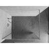 Mexen Kioto Walk-in Shower Panel 120 x 200 cm, Mirror 8 mm, Chrome - 800-120-101-01-50