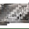 Mexen Lunar-F L folding shower cabin left 75 x 70 cm, transparent, chrome - 836L-075-070-01-00-L