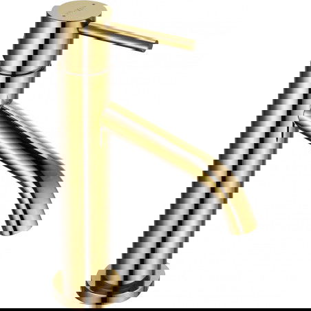 Mexen Rumba washbasin mixer tap, Gold - 73500-50