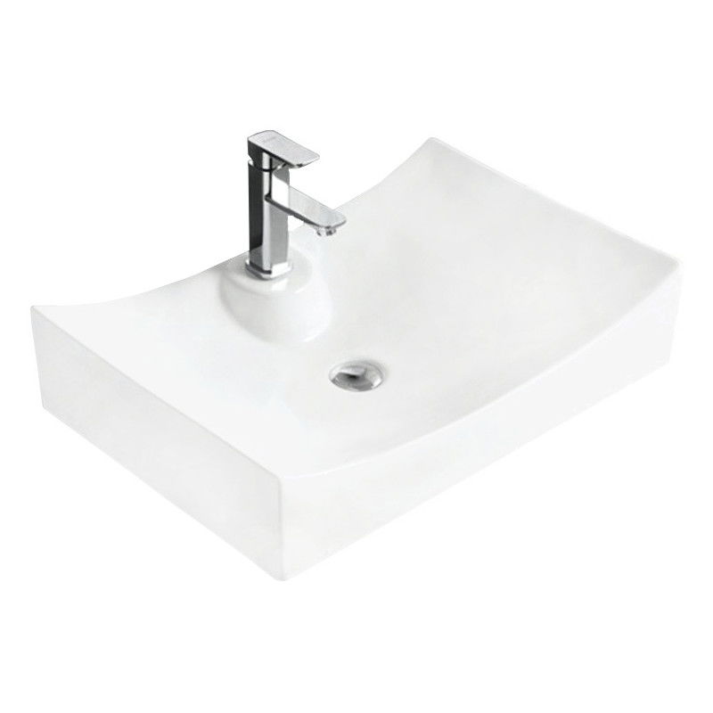 Mexen Gaja countertop washbasin 66 x 45 cm, White - 21726600