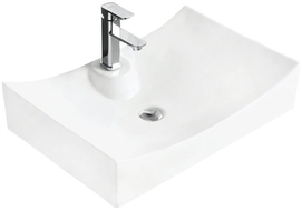 Mexen Gaja countertop washbasin 66 x 45 cm, White - 21726600