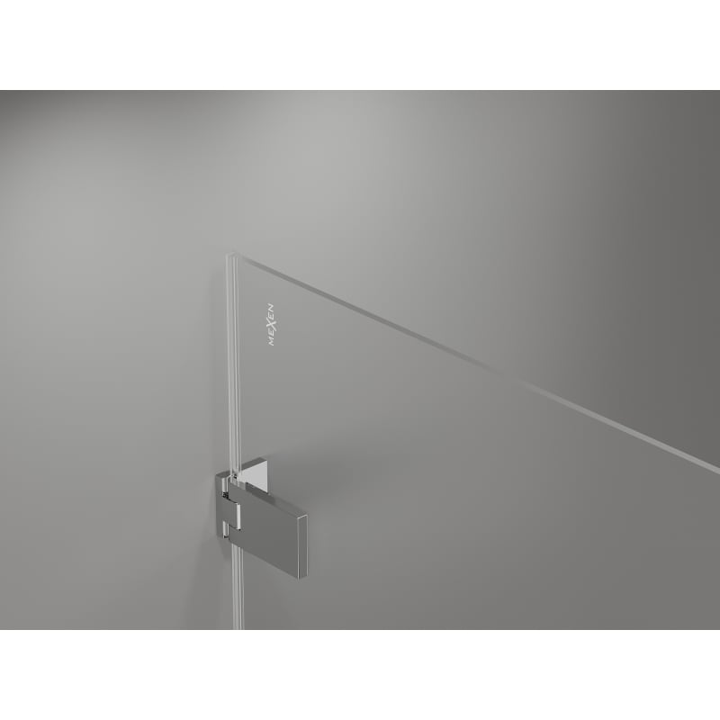 Mexen Lunar-F L folding shower cabin left 85 x 80 cm, transparent, chrome - 836L-085-080-01-00-L