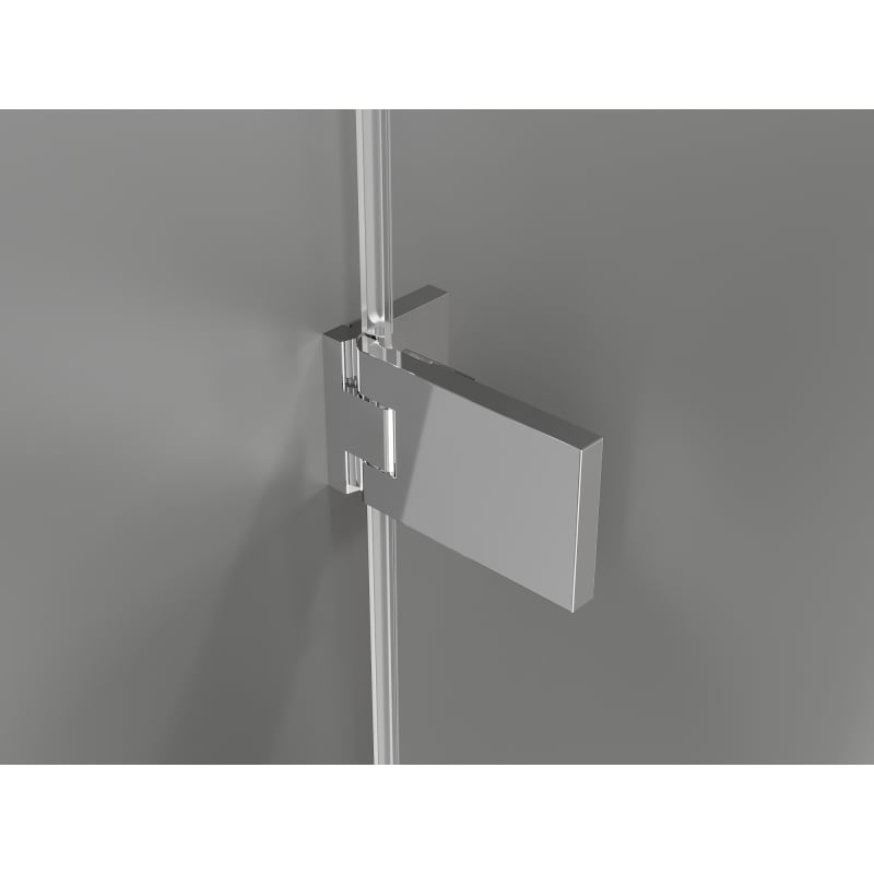 Mexen Lunar-F L folding shower cabin left 85 x 80 cm, transparent, chrome - 836L-085-080-01-00-L