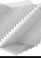 Mexen Lunar-F L folding shower cabin left 85 x 80 cm, transparent, chrome - 836L-085-080-01-00-L