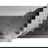 Mexen Kioto+ shower screen with a shelf and rail 100 x 200 cm, Transparent/Black pattern 8 mm, Chrome - 800-100-121-01-70