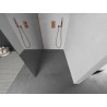 Mexen Kioto Walk-in Shower Wall 120 x 200 cm, Mirror 8 mm, Rose Gold - 800-120-101-60-50