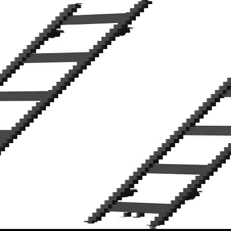 Mexen Bolt 700 x 300 mm Bathroom Radiator, 141 W, Black - W126-0700-300-00-70