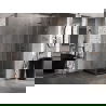 Mexen Lunar-F folding shower cabin right 90 x 90 cm, transparent, rose gold- 836-090-090-60-00-P