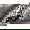 Mexen Lunar-F folding shower cabin right 90 x 90 cm, transparent, rose gold- 836-090-090-60-00-P