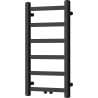 Mexen Bolt bathroom radiator 700 x 400 mm, 165 W, black - W126-0700-400-00-70