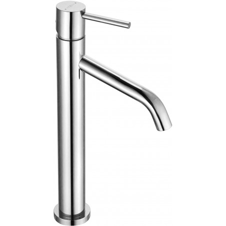 Mexen Rumba high bathroom faucet, chrome - 73510-00