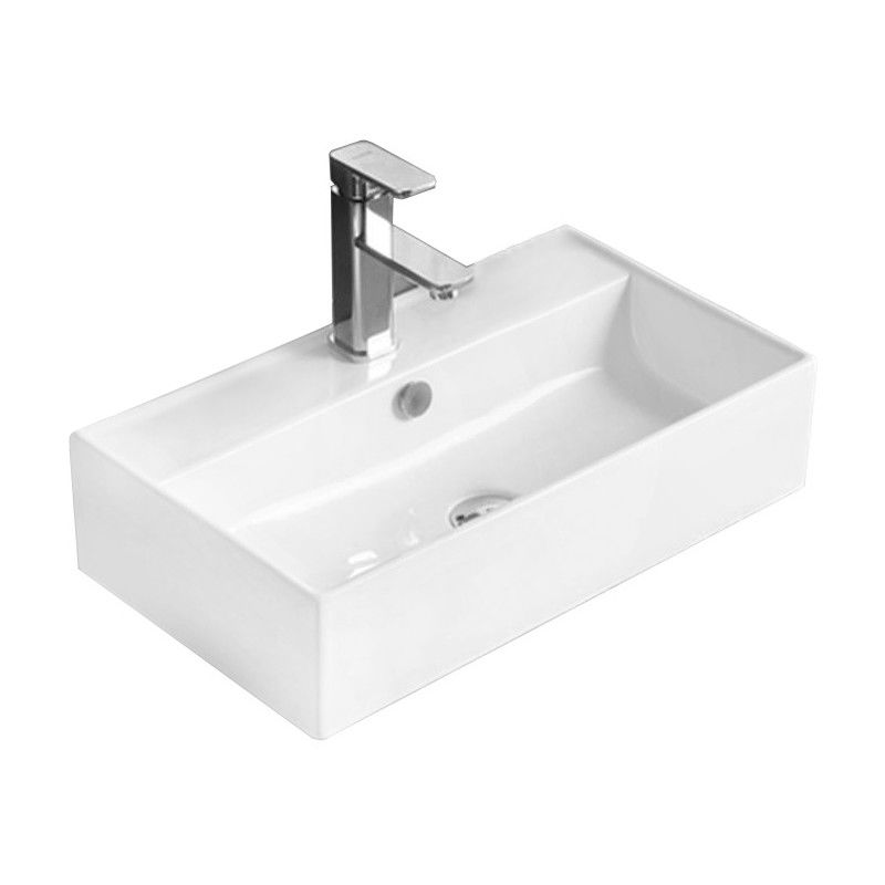 Mexen Alisa countertop washbasin 55 x 32 cm, White - 21745500