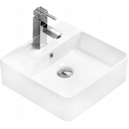 Mexen Kira countertop washbasin 38 x 38 cm, White - 21783800