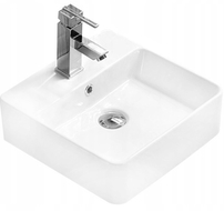 Mexen Kira countertop washbasin 38 x 38 cm, White - 21783800