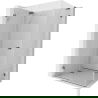 Mexen Lunar-F L folding shower cabin left 90 x 80 cm, transparent, brushed gun gray - 836L-090-080-66-00-L