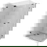 Mexen Lunar-F L shower cabin folding left 95 x 70 cm, transparent, black - 836L-095-070-70-00-L