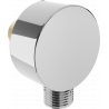 Mexen angled connector, chrome - 79346-00