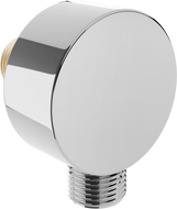 Mexen angled connector, chrome - 79346-00