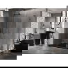 Mexen Lunar-F L folding shower enclosure left 95 x 80 cm, transparent, gun metal - 836L-095-080-95-00-L