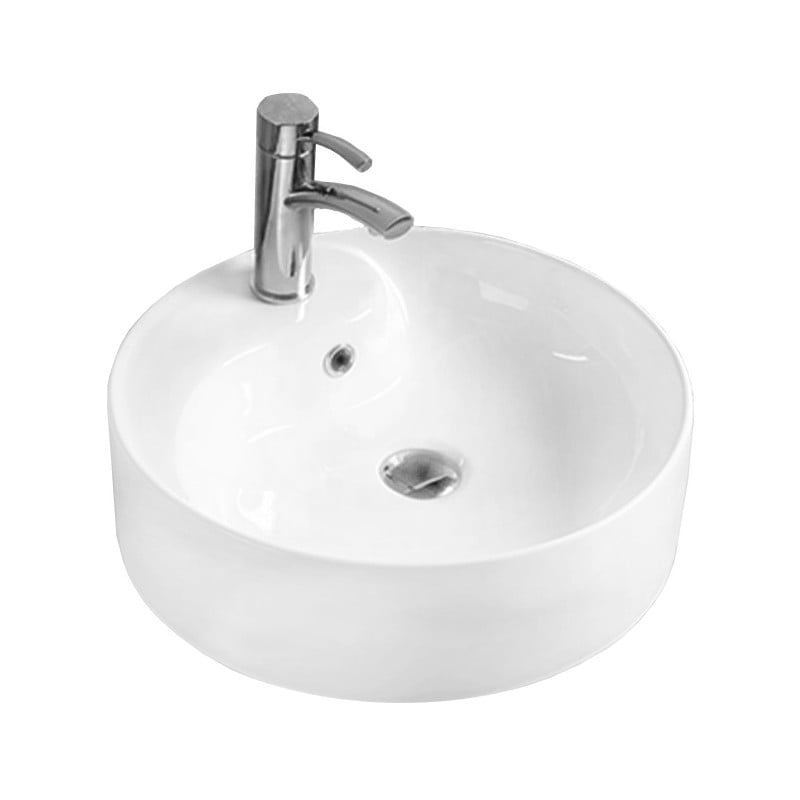Mexen Lila countertop sink 46 x 46 cm, white - 21824600