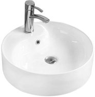Mexen Lila countertop washbasin 46 x 46 cm, White - 21824600