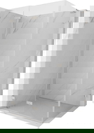 Mexen Lunar-F L folding shower cabin left 90 x 70 cm, transparent, brushed nickel - 836L-090-070-97-00-L