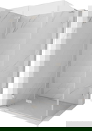 Mexen Lunar-F L folding shower enclosure left 95 x 70 cm, transparent, brushed nickel - 836L-095-070-97-00-L