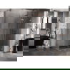 Mexen Lunar-F folding shower enclosure right 95 x 80 cm, transparent, brushed copper- 836-095-080-65-00-P