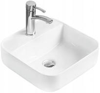 Mexen Silvia countertop washbasin 39 x 39 cm, White - 21863900