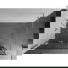 Mexen Kioto+ shower screen with a shelf and rail 130 x 200 cm, Transparent/Black pattern 8 mm, Chrome - 800-130-121-01-78