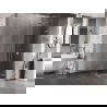 Mexen Lunar-F L shower enclosure folding right 90 x 90 cm, transparent, chrome - 836L-090-090-01-00-P