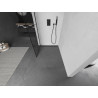 Mexen Kioto Walk-in Shower Screen 80 x 200 cm, Black Grid 8 mm, Black - 800-080-101-70-77