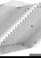 Mexen Lunar-F folding right shower cabin 90 x 70 cm, transparent, gun metal - 836-090-070-95-00-P