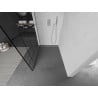 Mexen Kioto Walk-in Shower Screen 90 x 200 cm, Black Pattern 8 mm, Chrome - 800-090-101-01-78