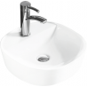 Mexen Zita countertop washbasin 40 x 40 cm, White - 21874000