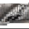 Mexen Lunar-F folding shower cabin right 100 x 100 cm, transparent, gun metal - 836-100-100-95-00-P