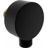 Mexen corner connection, black - 79346-70