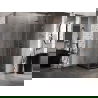 Mexen Lunar-F L folding shower cabin right 90 x 90 cm, transparent, rose gold - 836L-090-090-60-00-P