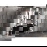 Mexen Lunar-F L folding shower cabin right 90 x 90 cm, transparent, rose gold - 836L-090-090-60-00-P