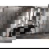 Mexen Lunar-F L folding shower enclosure right 80 x 80 cm, transparent, brushed copper - 836L-080-080-65-00-P