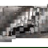 Mexen Lunar-F L folding shower cabin right 95 x 90 cm, transparent, brushed copper - 836L-095-090-65-00-P
