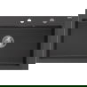 Mexen Elix granite kitchen sink 1-bowl 800 x 500 mm, spotted black, chrome siphon - 6527801005-76