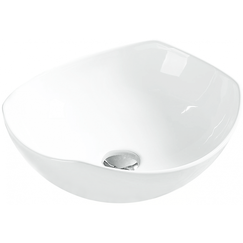 Mexen Enrica countertop sink 41 x 38 cm, white - 21904100