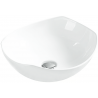 Mexen Enrica countertop washbasin 41 x 38 cm, White - 21904100